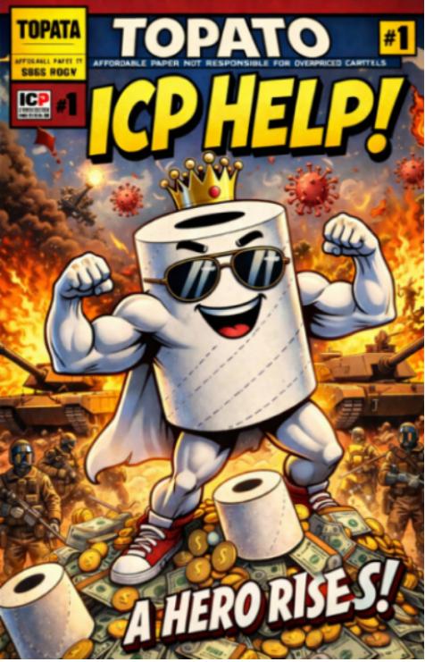 Comic book front page